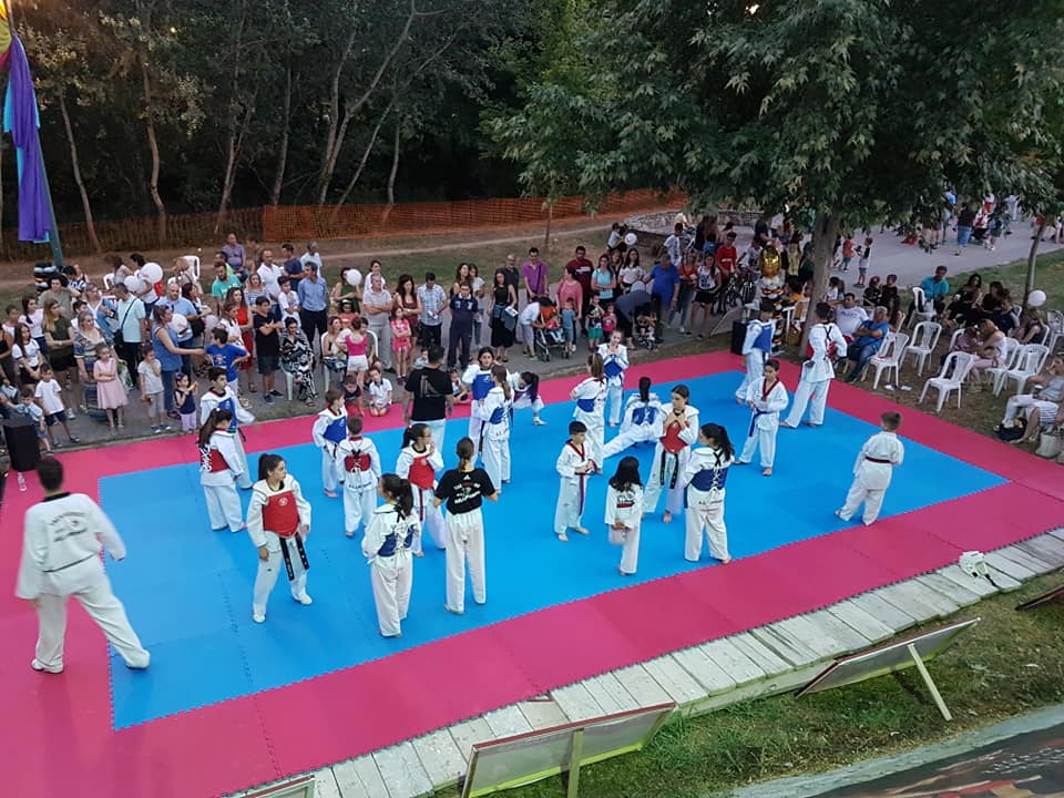 Α.Σ. Ταεκβοντό Λάρισας στο Φεστιβάλ Πηνειού 2018